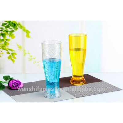 new design plastic bubble cup/pilsner cup