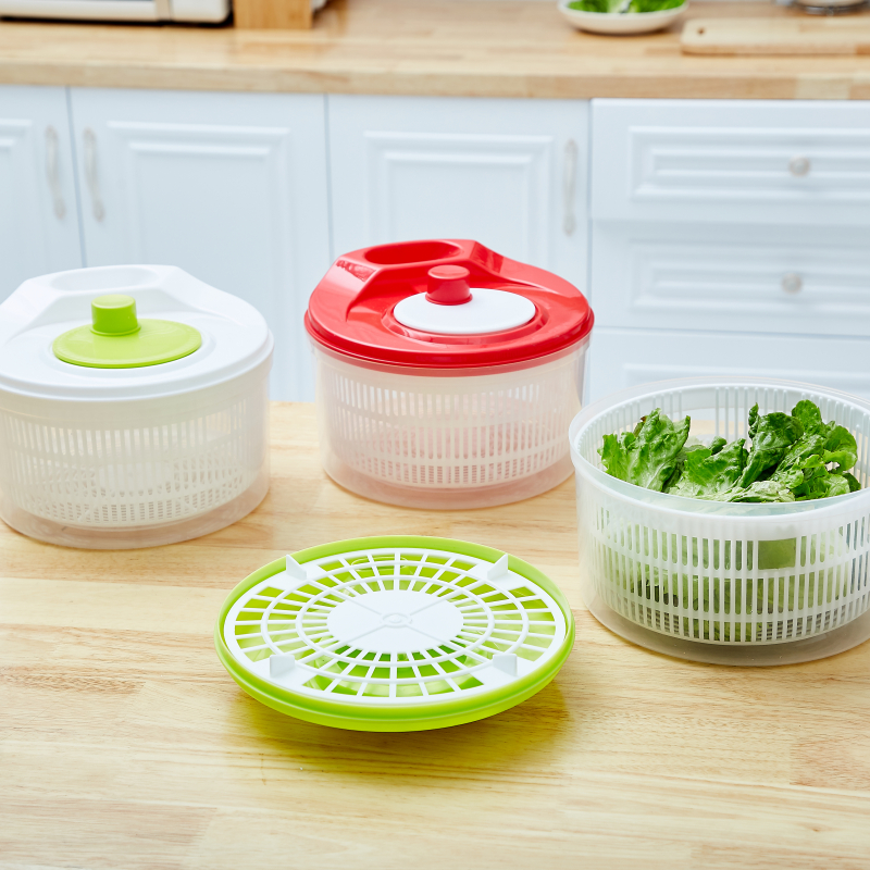 Plastic Salad Spinner / Vegetable and Fruit Washing Spinner